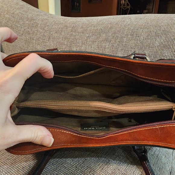 RINA RICH Handbag - Brown Multi - Picture 5 of 6